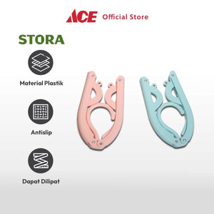 Ace - Stora Set 2 Pcs Hanger Lipat