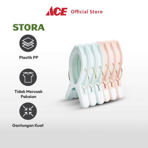 Ace - Stora Set 6 Pcs Jepitan Baju