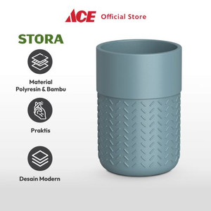 Ace - Stora Diamond Tempat Sikat Gigi Polyresin - Biru