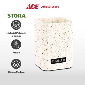 Ace - Stora Terrazzo Tempat Sikat Gigi Polyresin - Hijau