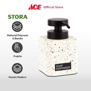 Ace - Stora Terrazzo Dispenser Sabun Cair Polyresin - Hijau