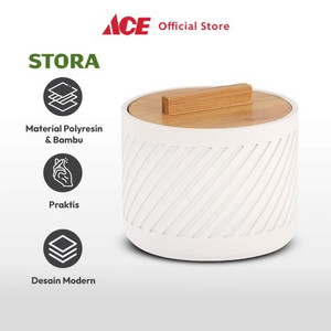 Ace - Stora Lucien Stoples Kapas Polyresin - Putih