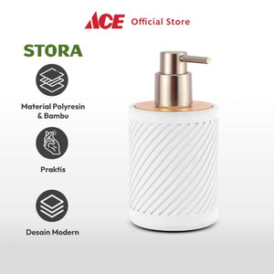 Ace - Stora 300 Ml Lucien Dispenser Sabun Cair Polyresin - Putih