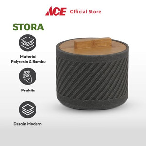 Ace - Stora Lucien Stoples Kapas Polyresin - Abu-Abu