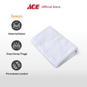 Ace - Forhom 30x30 Cm Handuk Wajah Hotel Series - Putih