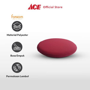 Ace - Forhom 40x40 Cm Bantal Alas Duduk Round - Merah