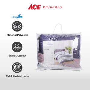 Ace Sleeplite 150X220 cm Bed Cover Polyester Stripe Skye