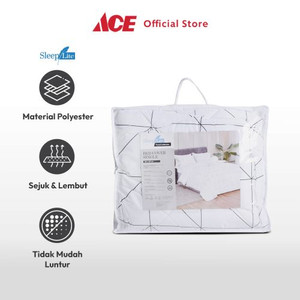 Ace Sleeplite 150X220 cm Bed Cover Polyester Classic Bw