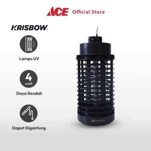 Ace - Krisbow Perangkap Nyamuk 4 Watt - Hitam