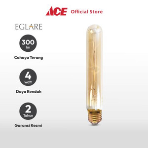 Ace - Eglare Bohlam Led Filament 4 Watt E27 T30 - Kuning