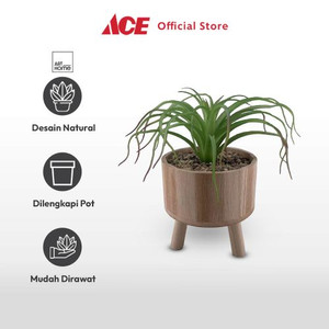 Ace - Arthome Tanaman Artifisial Big Airplant In Shaw Tripot