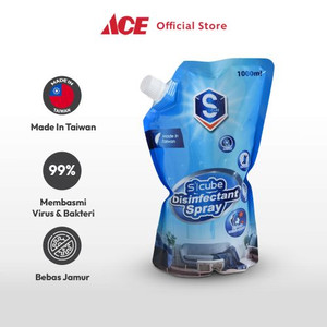 Ace - S Cube 1 Ltr Refill Cairan Semprotan Disinfektan