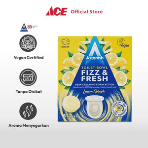 Ace - Astonish Set 8 Pcs Pembersih Kloset Lemon Splash