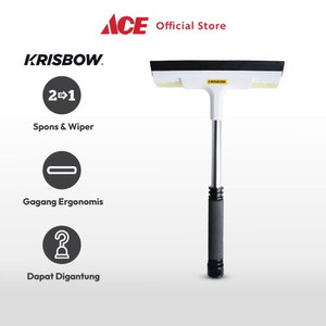 Ace - Krisbow Pembersih Kaca Karet Dengan Spons