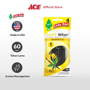 Ace - Little Trees Set 4 Pcs Vanilla Pengharum Mobil Vent Wrap