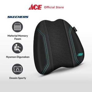 Ace - Skechers Bantal Pinggang Air Cooled - Hitam