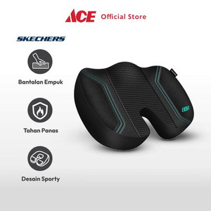 Ace - Skechers Bantal Jok Mobil Air Cooled - Hitam