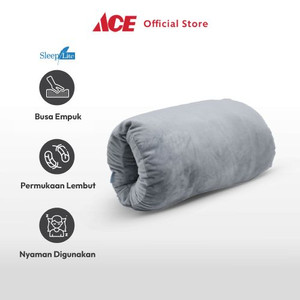 Ace - Sleeplite 40x29x18 Cm Bantal Tidur - Abu-Abu