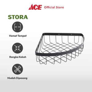 Ace - Stora Rak Sudut Kamar Mandi