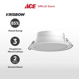 Ace - Krisbow Triluz Lampu Downlight Led 15 Watt