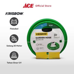 Ace - Krisbow 5 Mtr Selang Taman 5/8 Inci - Hijau