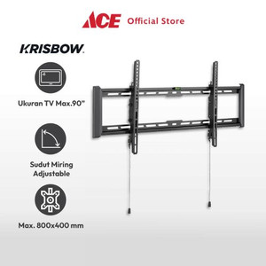 Ace - Krisbow Bracket Tv Tilt 43-90 Inci - Hitam