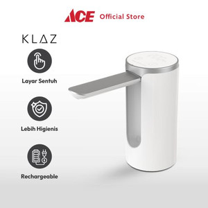 Ace - Klaz Pompa Air Galon Lipat Rechargeable Ap218 - Putih