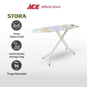 Ace - Stora 38x122 Cm Meja Setrika Fern Leaf