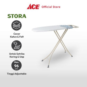 Ace - Stora 30x110 Cm Meja Setrika Eucaelyptus