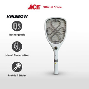 Ace - Krisbow Raket Nyamuk Rechargeable Dengan Soket