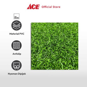 Ace - Arthome 2x1 Mtr Rumput Artifisial 3 Warna - Hijau