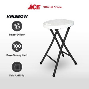 Ace - Krisbow Bangku Lipat - Putih