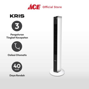 Ace Kris Kipas Angin Berdiri Mechanical 40 Watt - Putih