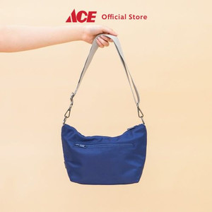 Ace - Ataru Baguette Tas Selempang Nylon - Biru Navy