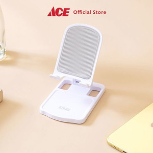 Ace - Ataru Holder Smartphone Foldable Retractable - Putih