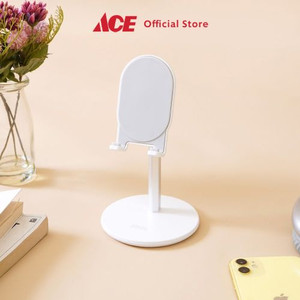 Ace - Ataru Holder Smartphone Retractable Stand - Putih