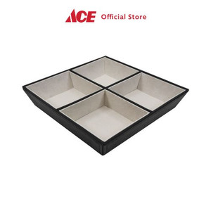 Ace - Arthome Organizer Meja 21.2x21.2x4.2 Cm - Hitam