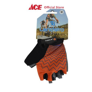 Ace - Landstro Sarung Tangan Sepeda Sports Hf 19 Ukuran M - Orange