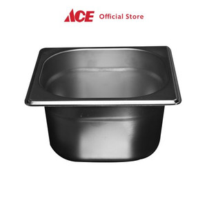 Ace - Krischef Panci Gastronorm Stainless Steel 1/6 100mm - Silver