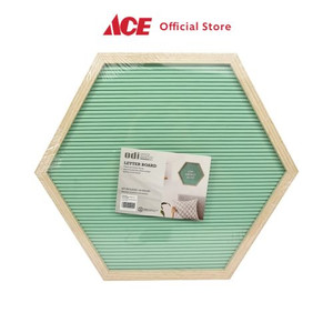 Ace - Odi Papan Buletin Hexagon - Hijau