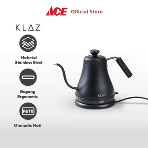 Ace - Klaz 800 Ml Teko Listrik Gooseneck - Hitam