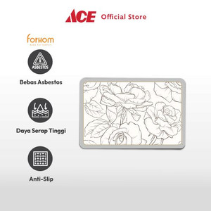 Ace - Forhom 60x40 Cm Keset Kamar Mandi Diatomite Anti Slip - Krem