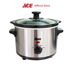 Ace - Kris 1.5 Ltr Slow Cooker - Silver