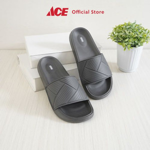 Ace - Ataru Ukuran 45 Sandal Strap Pattern - Abu-Abu