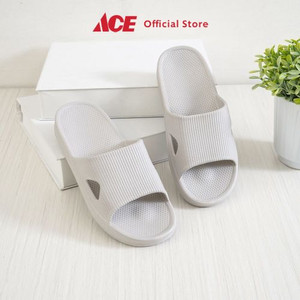 Ace - Ataru Ukuran 42/43 Sandal Rumah Simple - Abu-Abu