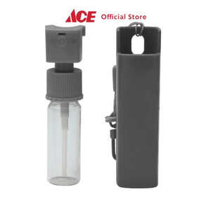 Ace - Ataru 10 Ml Botol Spray Square - Abu-Abu