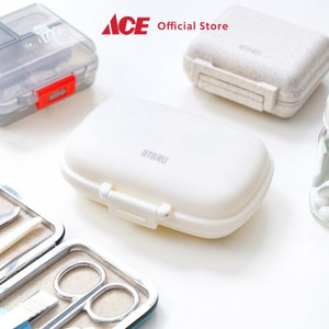 Ace - Ataru Kotak Obat 8 Slots - Putih