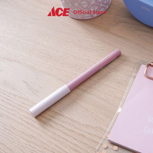 Ace - Ataru Happy Motivation Pulpen Tinta Biru - Pink