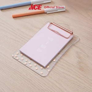 Ace - Ataru Papan Clipboard Mini - Rose Gold