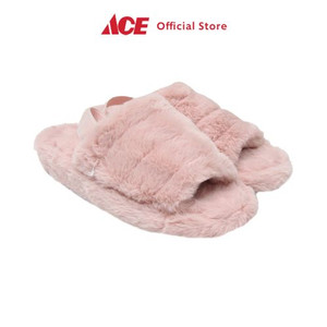 Ace - Ataru Ukuran 40/41 Sandal Wanita Fur - Pink